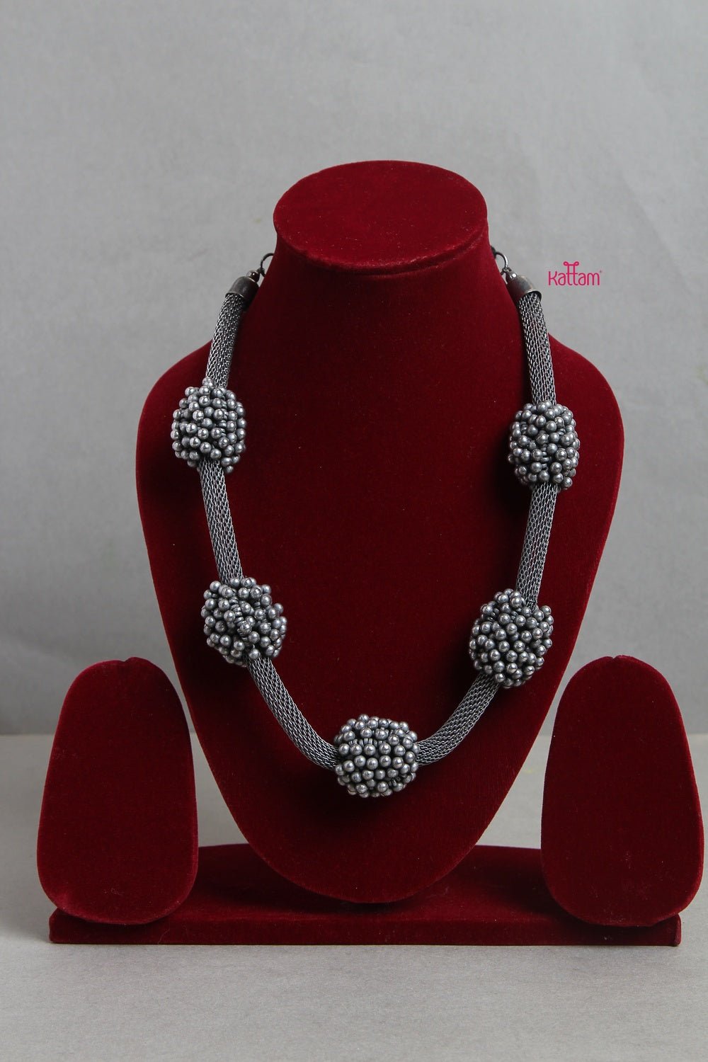 Trendy Ghungroo Ball Chain ( No Earrings ) - N1141