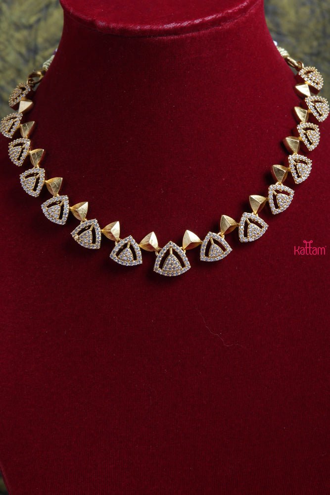 Triangle Stone Choker - N1813