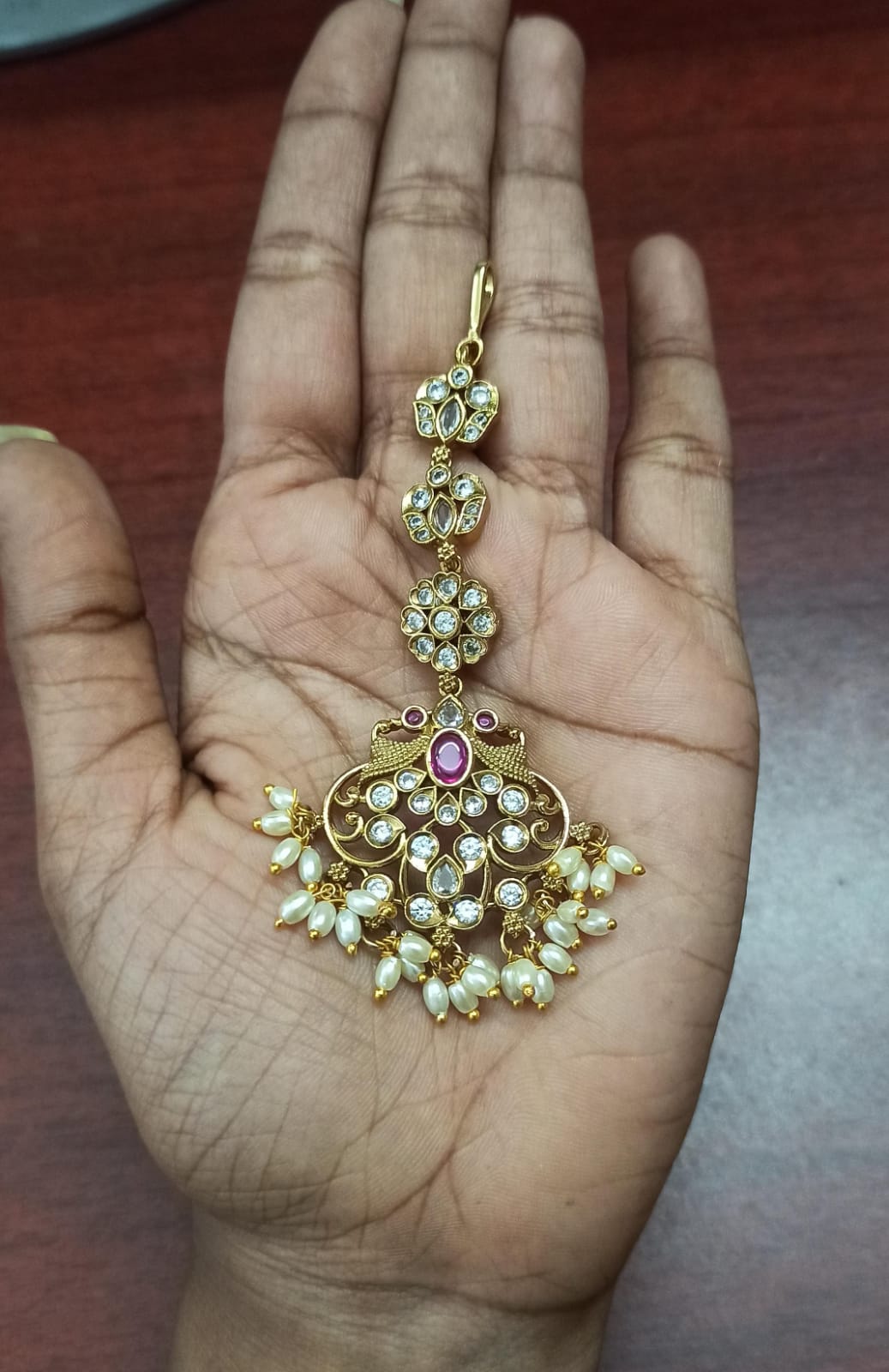 Twin Peacock Pearl Tikka - MT086 - R