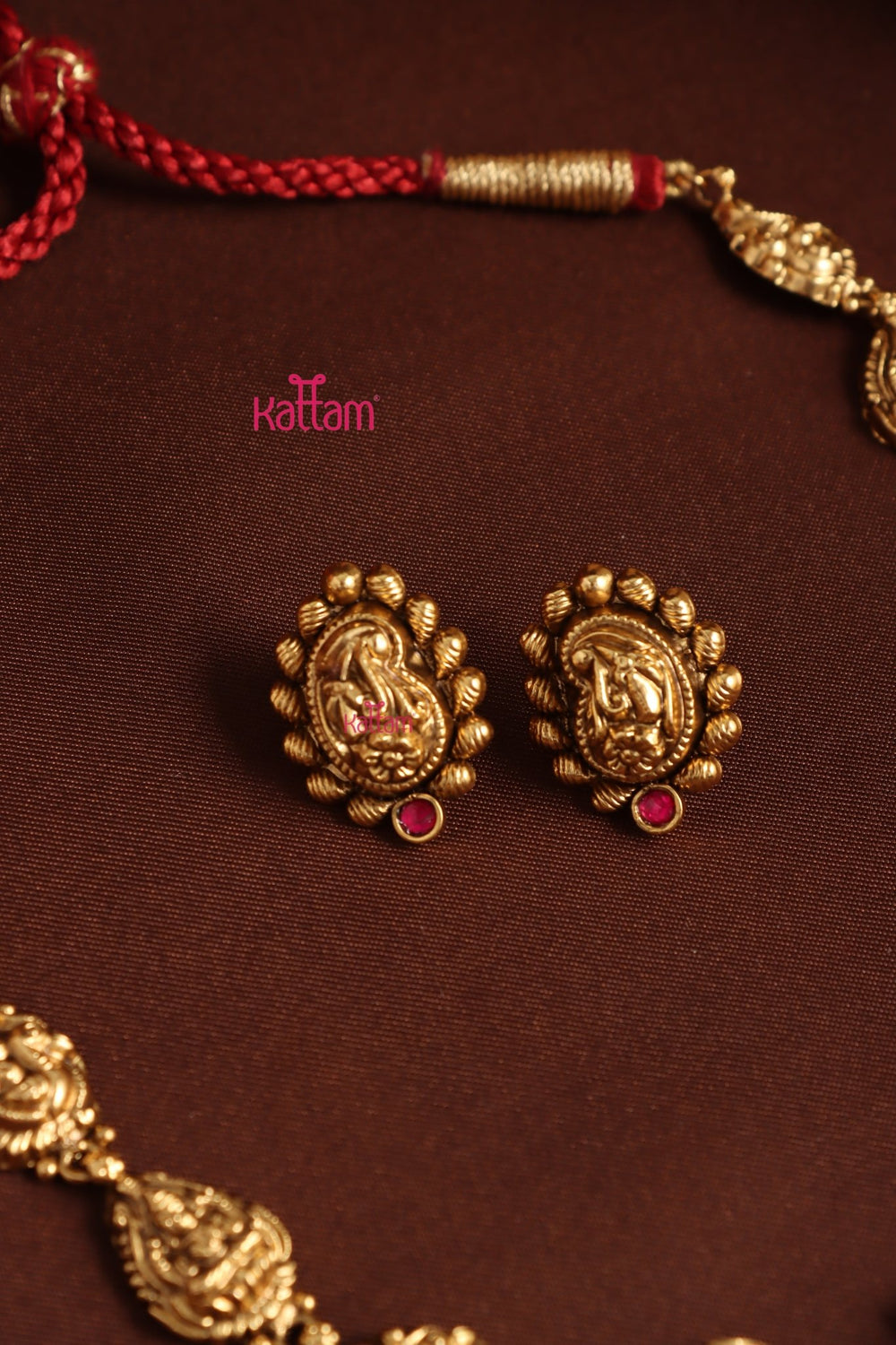 Udhaya Peacock Necklace - Design 5 - N3949