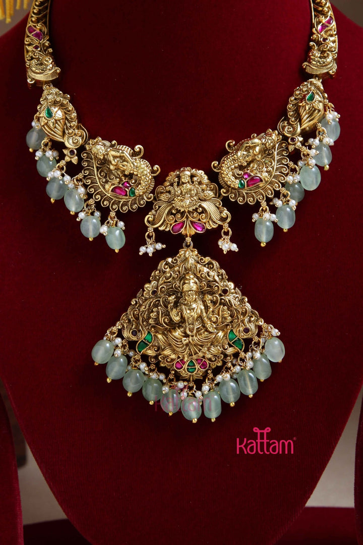 Uthra Goddess Antique Necklace - D1 - N3008