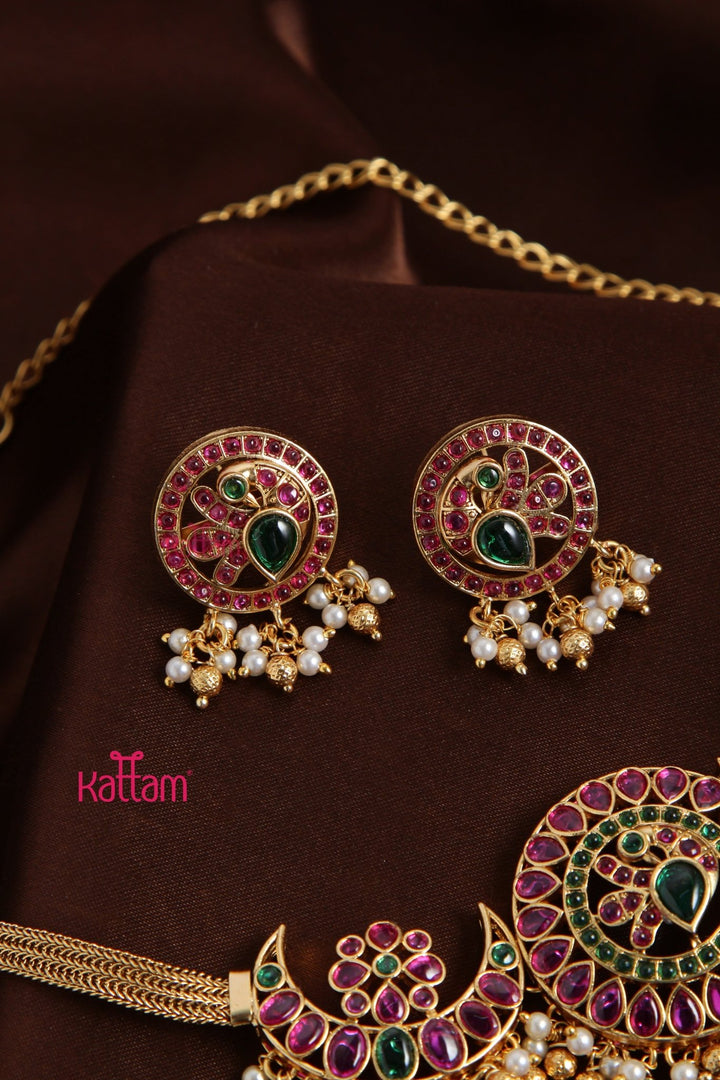 Vennila Peacock Kemp Attigai - N3130