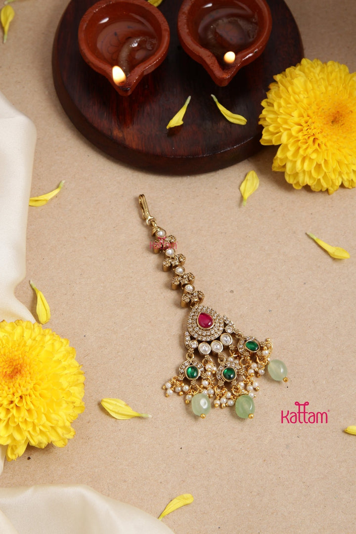 Victorian Ruby Thilak Tikka - MT116
