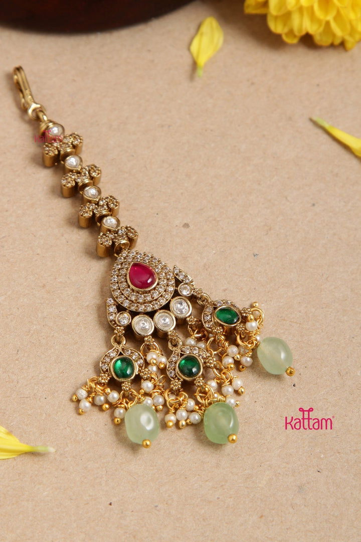 Victorian Ruby Thilak Tikka - MT116