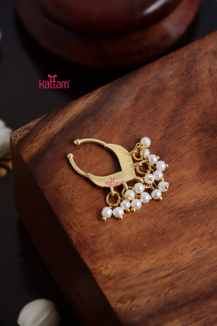 Visaka - Septum Multistone Nose Pin - NP180