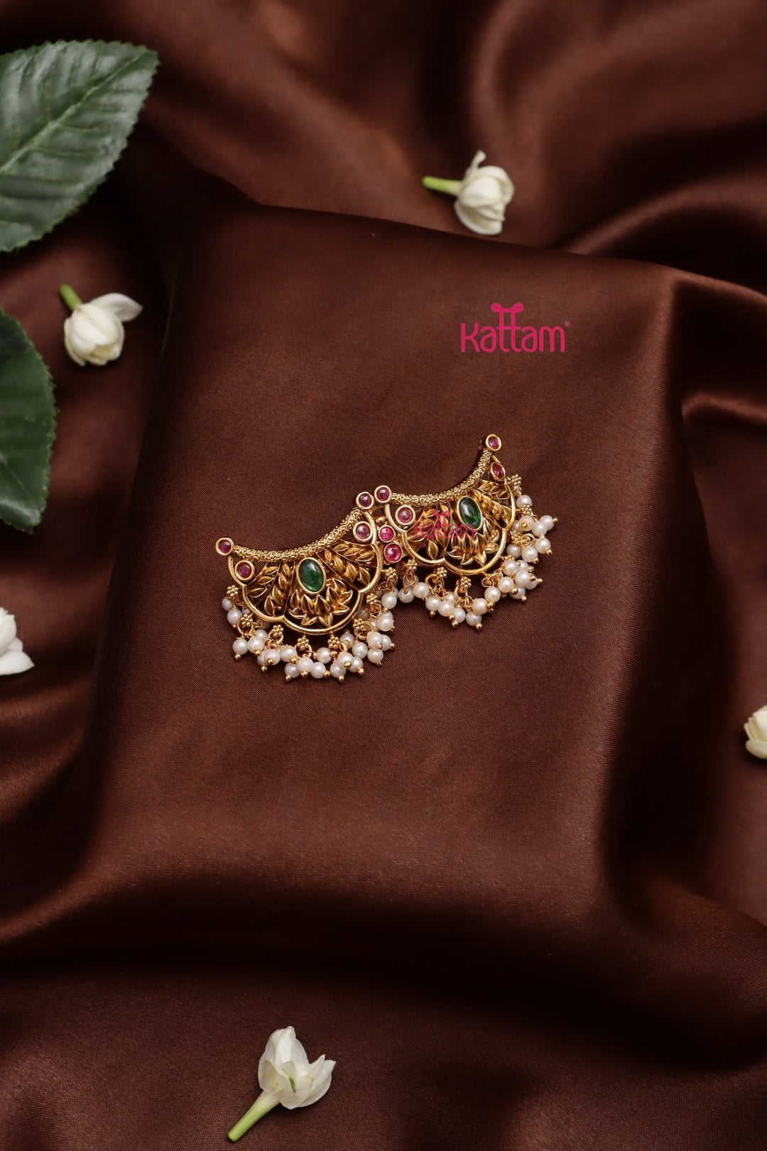 Wave Leaf Hair Clip - HC144