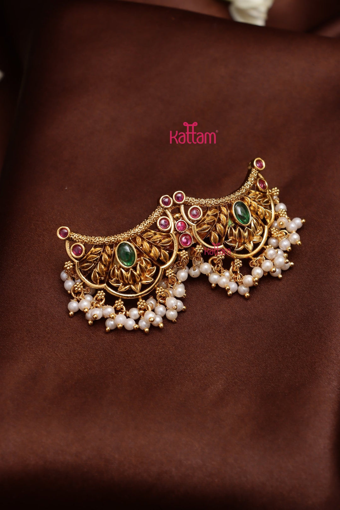 Wave Leaf Hair Clip - HC144