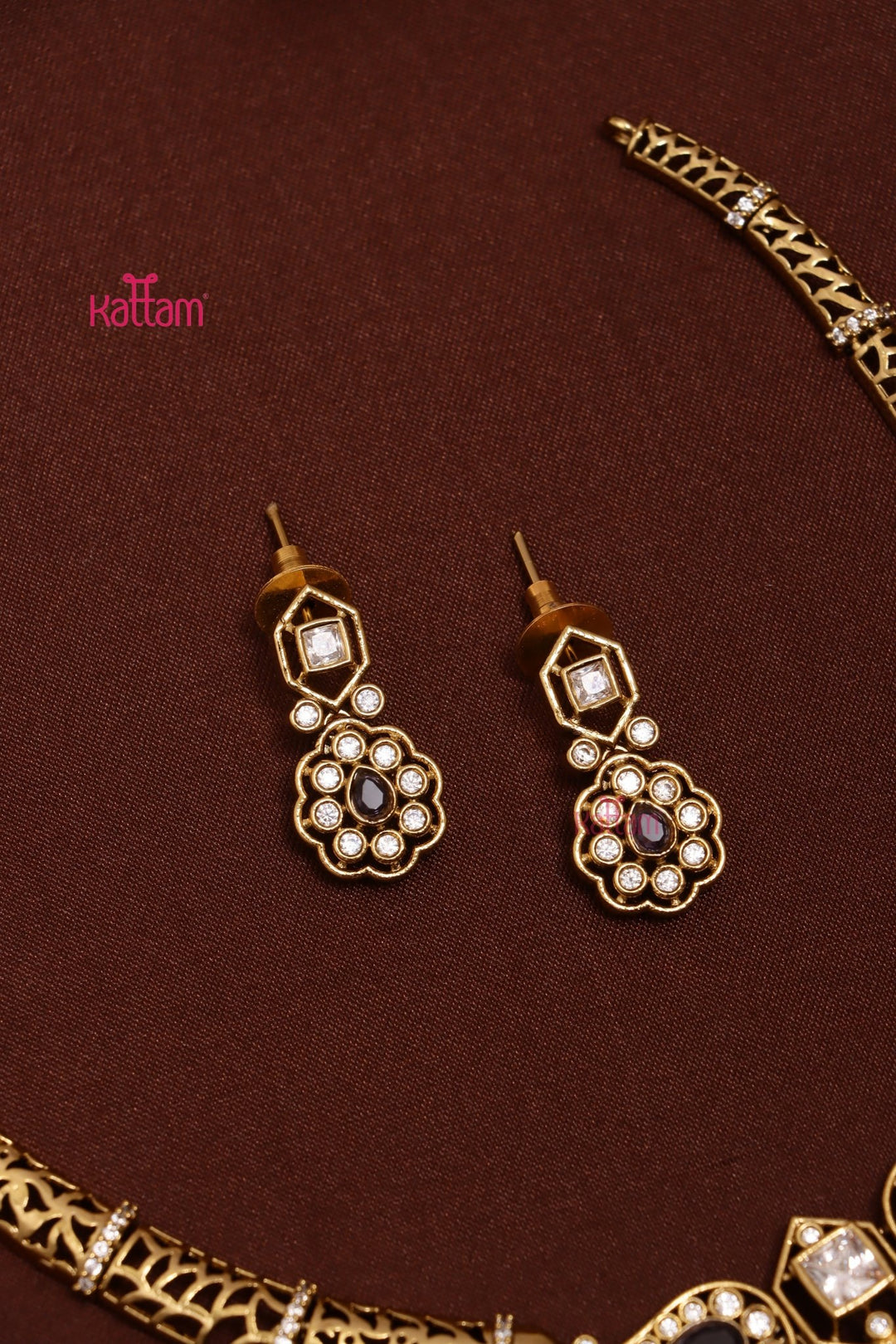 Yamini - Hasli Purple Choker - N3618