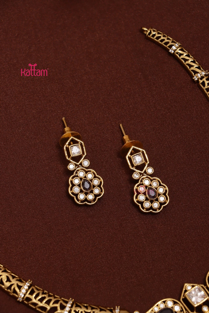 Yamini - Hasli Purple Choker - N3618