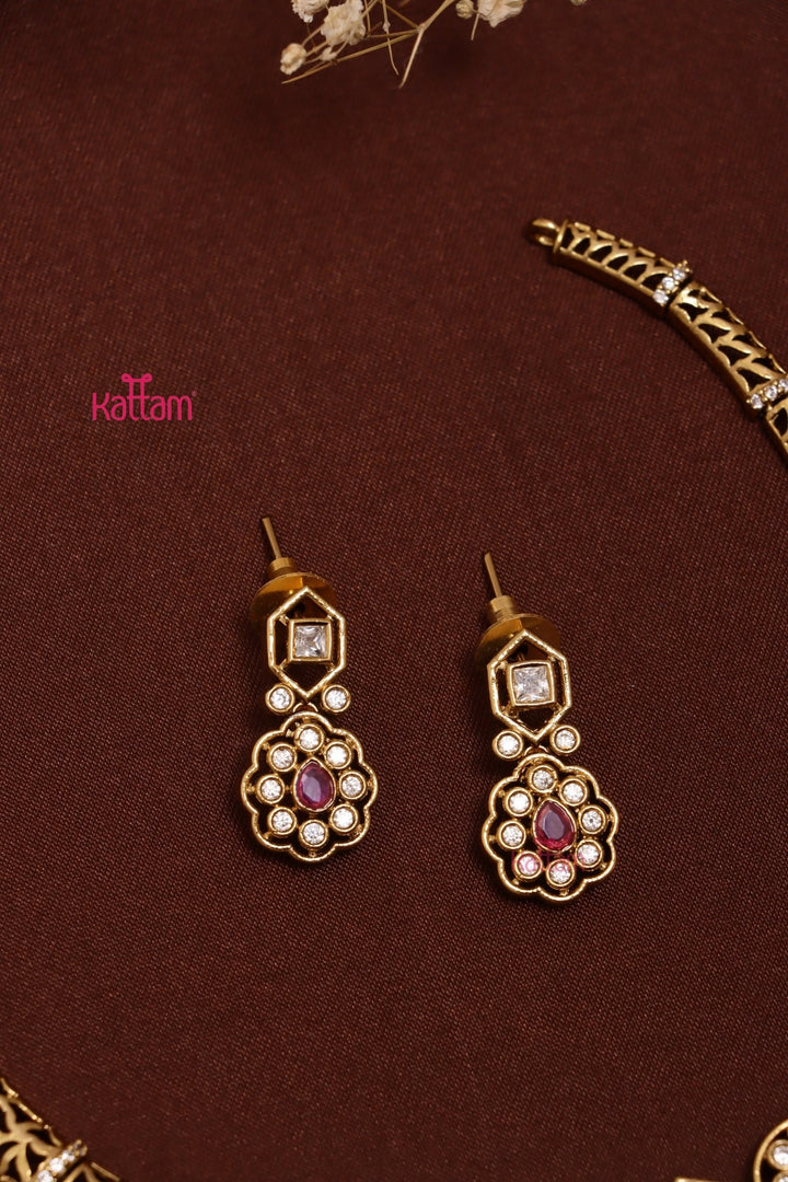 Yamini - Hasli Ruby Choker - N3620