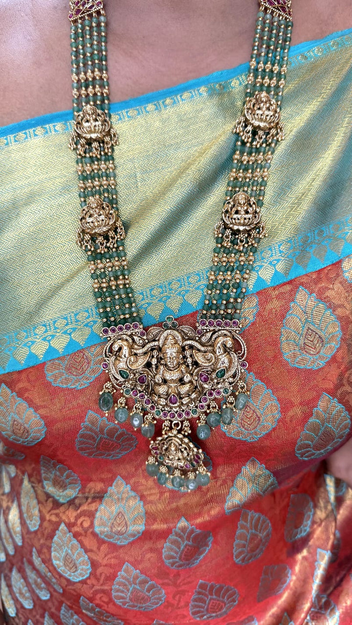 Yasodha - Goddess Beaded Haram - N3560