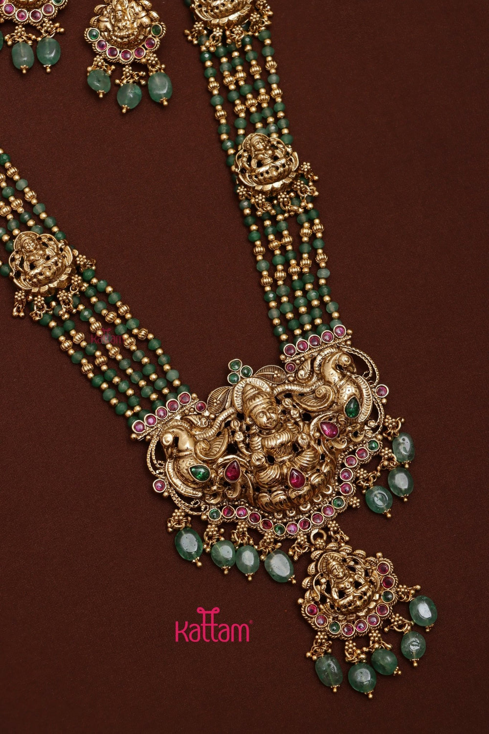 Yasodha - Goddess Beaded Haram - N3560