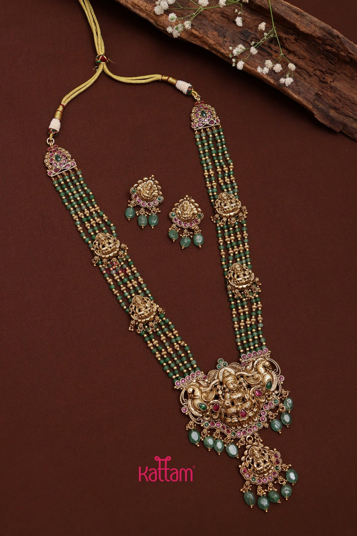 Yasodha - Goddess Beaded Haram - N3560