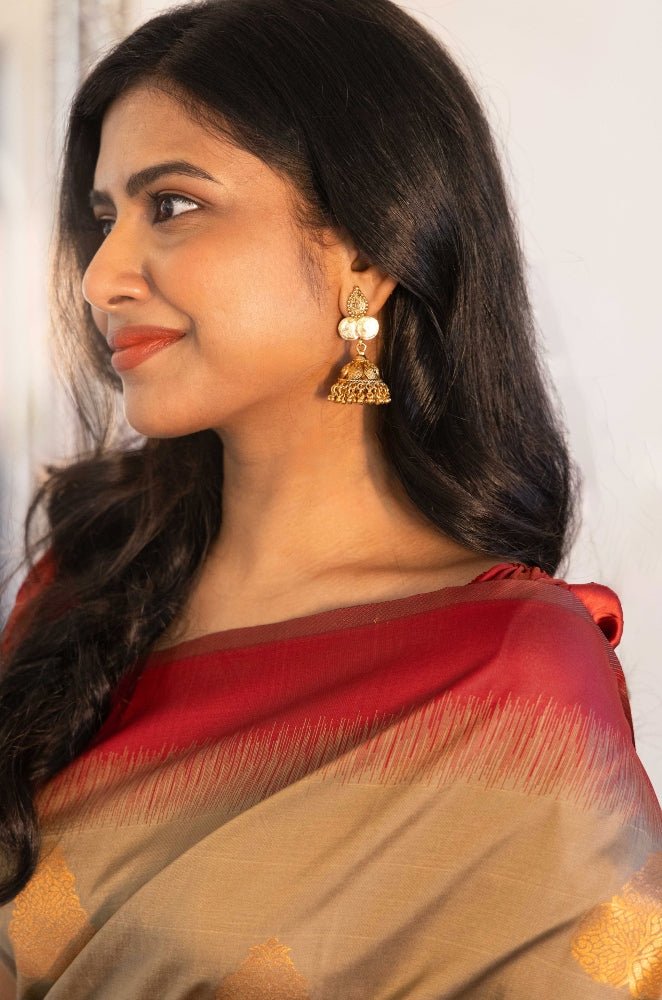 Yuva - Layered Queen Coin Necklace - N2285