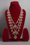 3 Layer Lotus Kundan Panchalada Haram Design 2