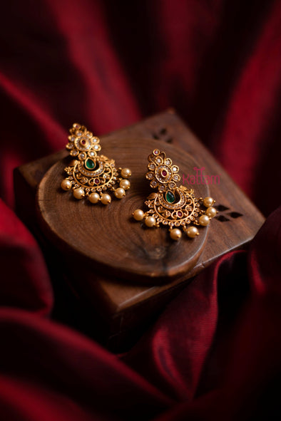 Classic Matt Multistone Earring