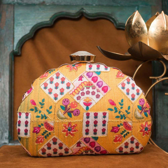 Florals Royal Women Clutch