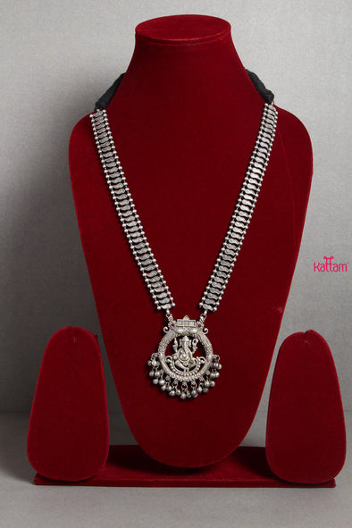 Ganesha Oxidised Haram