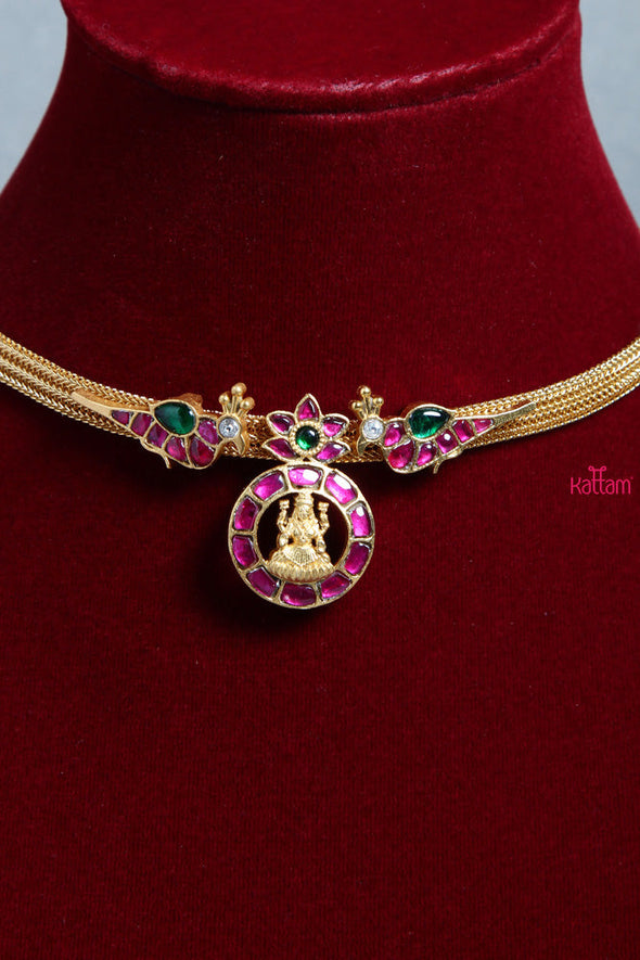Goddess Peacock Choker