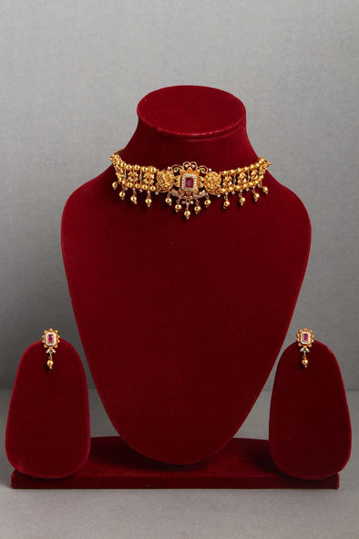 Goldtone Choker