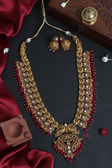 Semi Bridal Temple Jewellery Collection Online