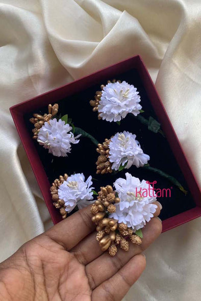 Hair Accessory Jadai Flowers - D1
