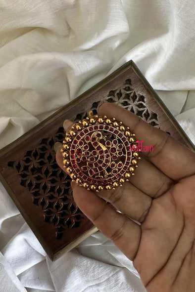 Hair Brooch Bun Accessory - D2