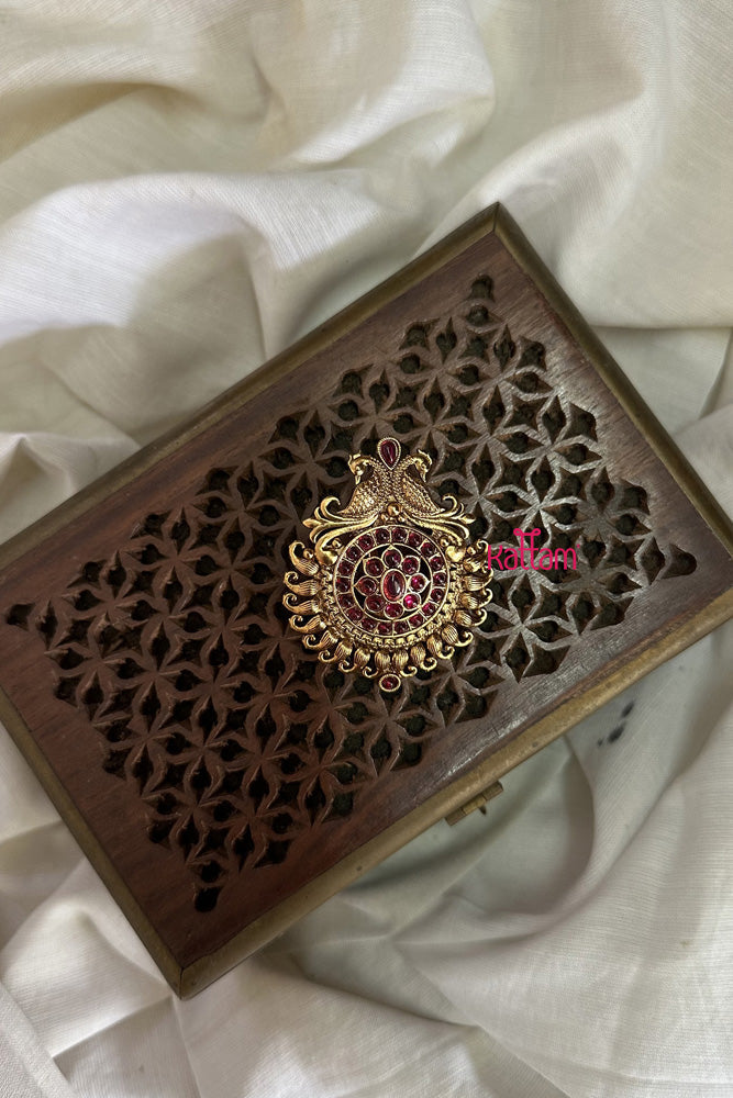Hair Brooch Bun Accessory - D4