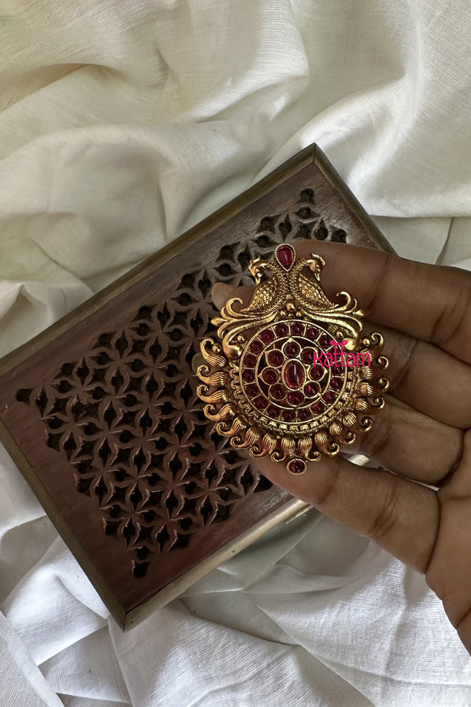 Hair Brooch Bun Accessory - D4