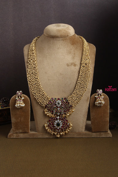 Bridal Golden Guttapusalu Haram