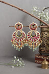 Kundan Bead Statement Earring