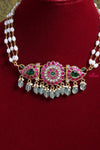 Kundan Jadau Round Flower Choker