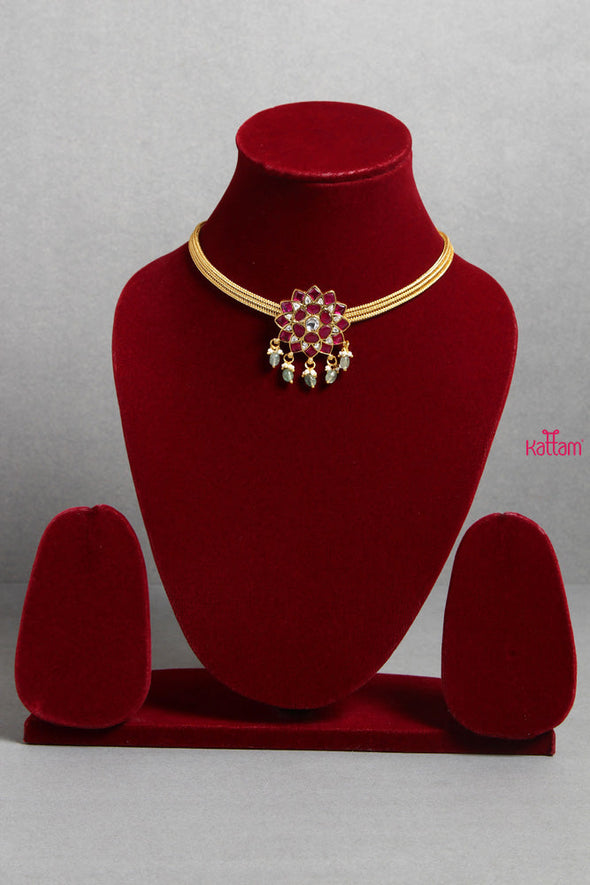 Kundan Kolam Choker