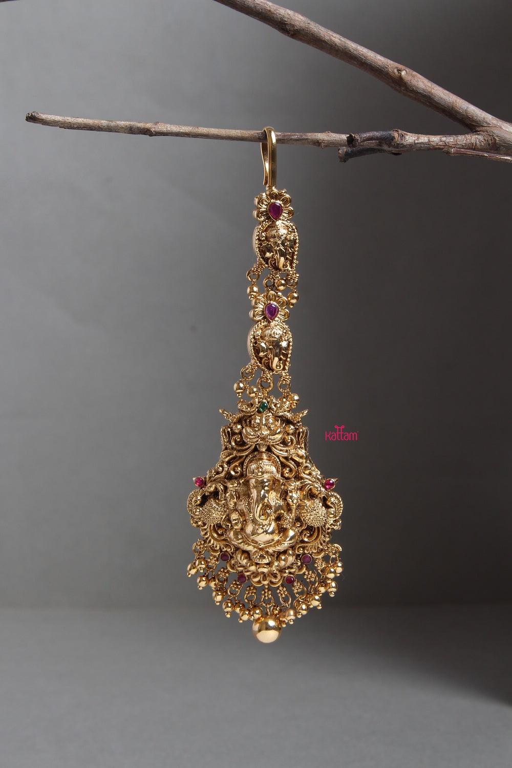 Lord Ganesha Maang Tikka – Kattam