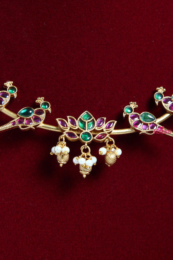 Lotus Peacock Hasli Choker