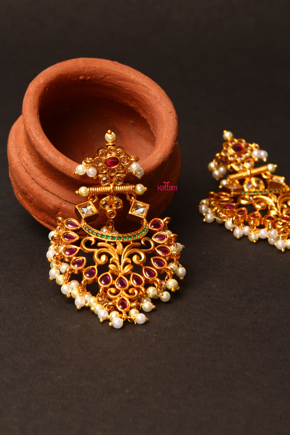 Semi-Bridal Earrings Collection Online