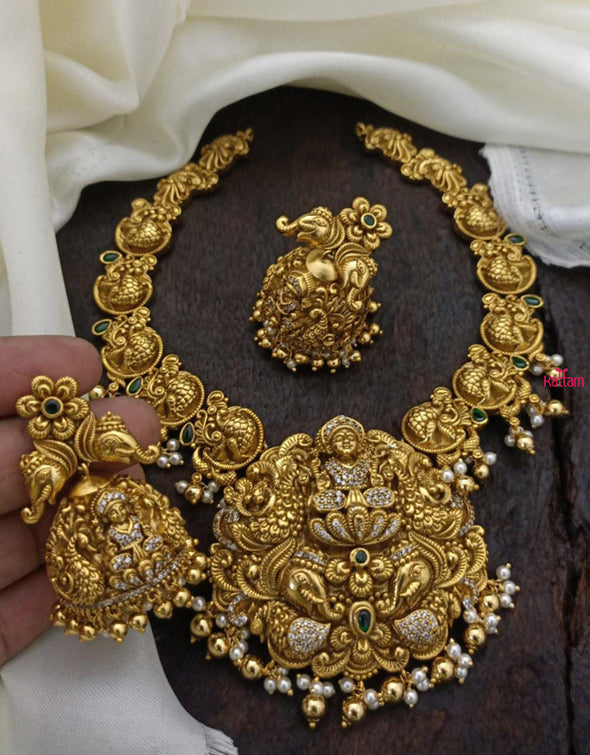 Premium Goddess Lakshmi Necklace