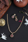 Partywear AD Stone Interchangeable Necklace