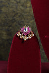 Pink White Lotus Pearl Mala