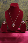 Pink White Lotus Pearl Mala