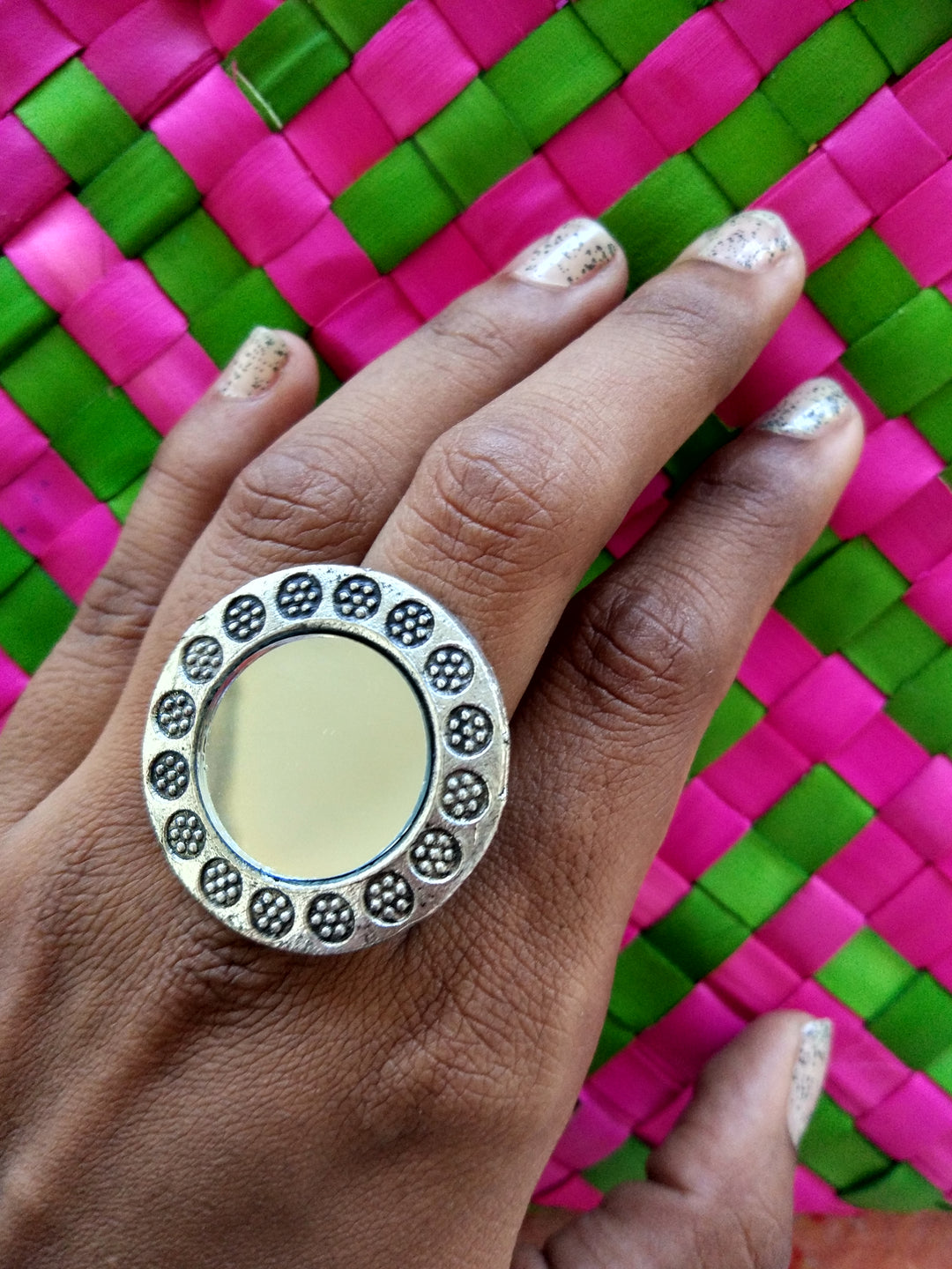 Mirror Ring - Kattam Jewellery Instagram Store