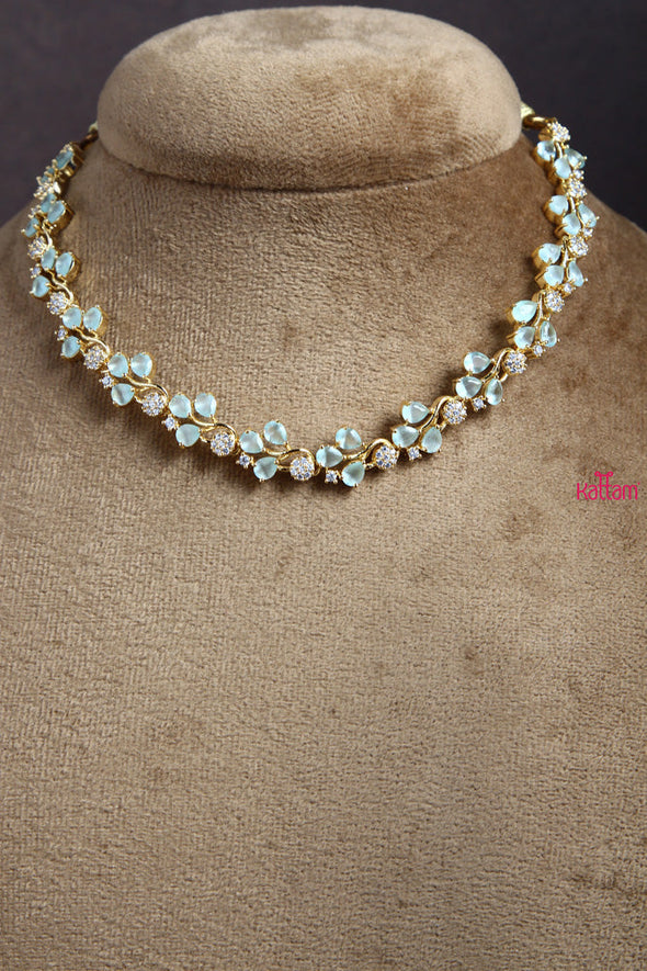 Rose AD Leaf Vine Choker