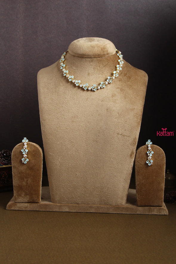 Rose AD Leaf Vine Choker
