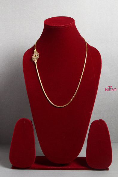 Ruby Green Peacock Mangalsutra