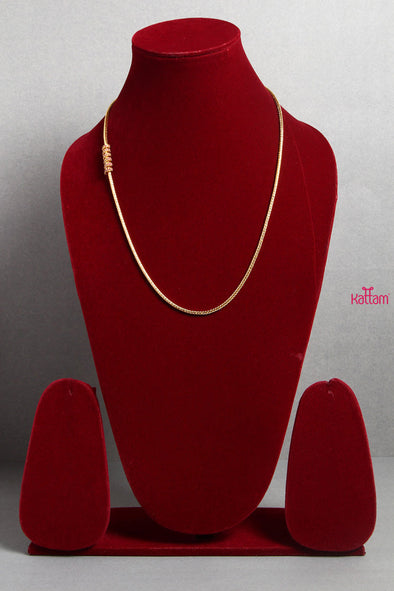 Ruby Spiral Mangalsutra