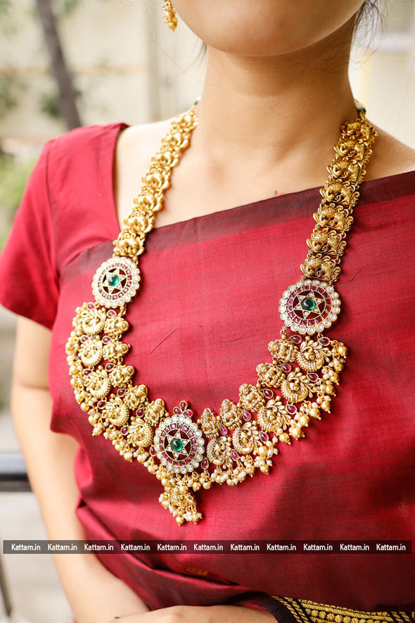 Traditional Grand Gold Trims Haram
