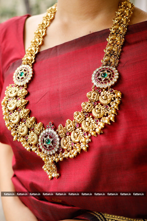 Traditional Grand Gold Trims Haram