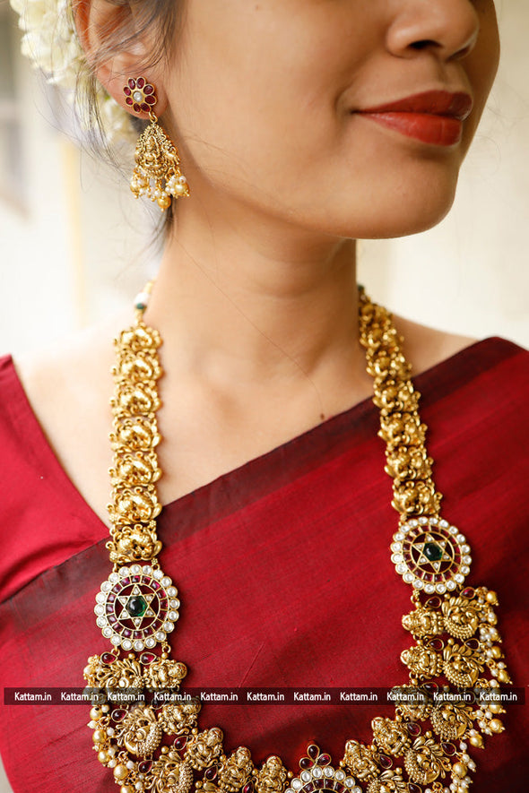 Traditional Grand Gold Trims Haram