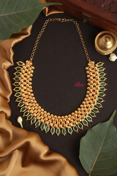 Traditional Golden Necklace Collection Online