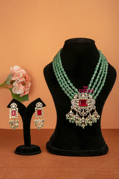 Victorian AD Green Bead Haram